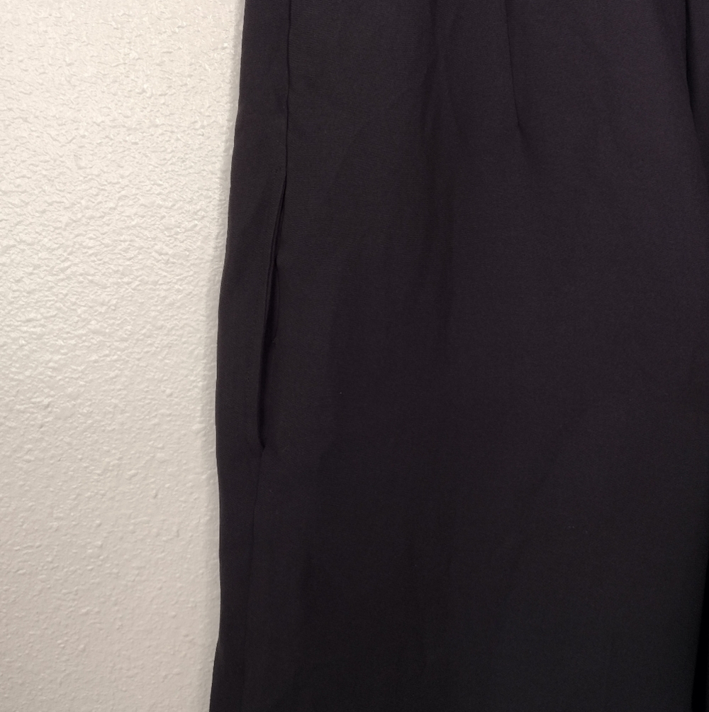 NWT Derek Lam Women's Black Dress Jumpsuit Size M - Picture 9 of 15